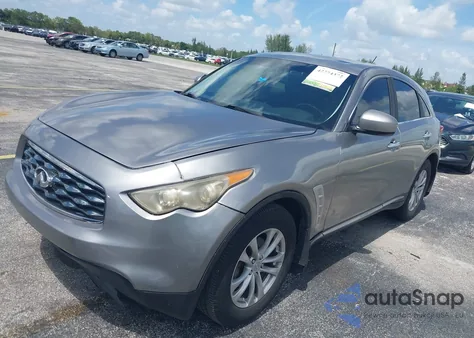 2010 Infiniti Fx35 из США, поврежденный, VIN JN8AS1MU7AM801184